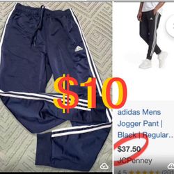 $10 Brand New Addidas Men Jogger Pants 👖 size S in mint condition
