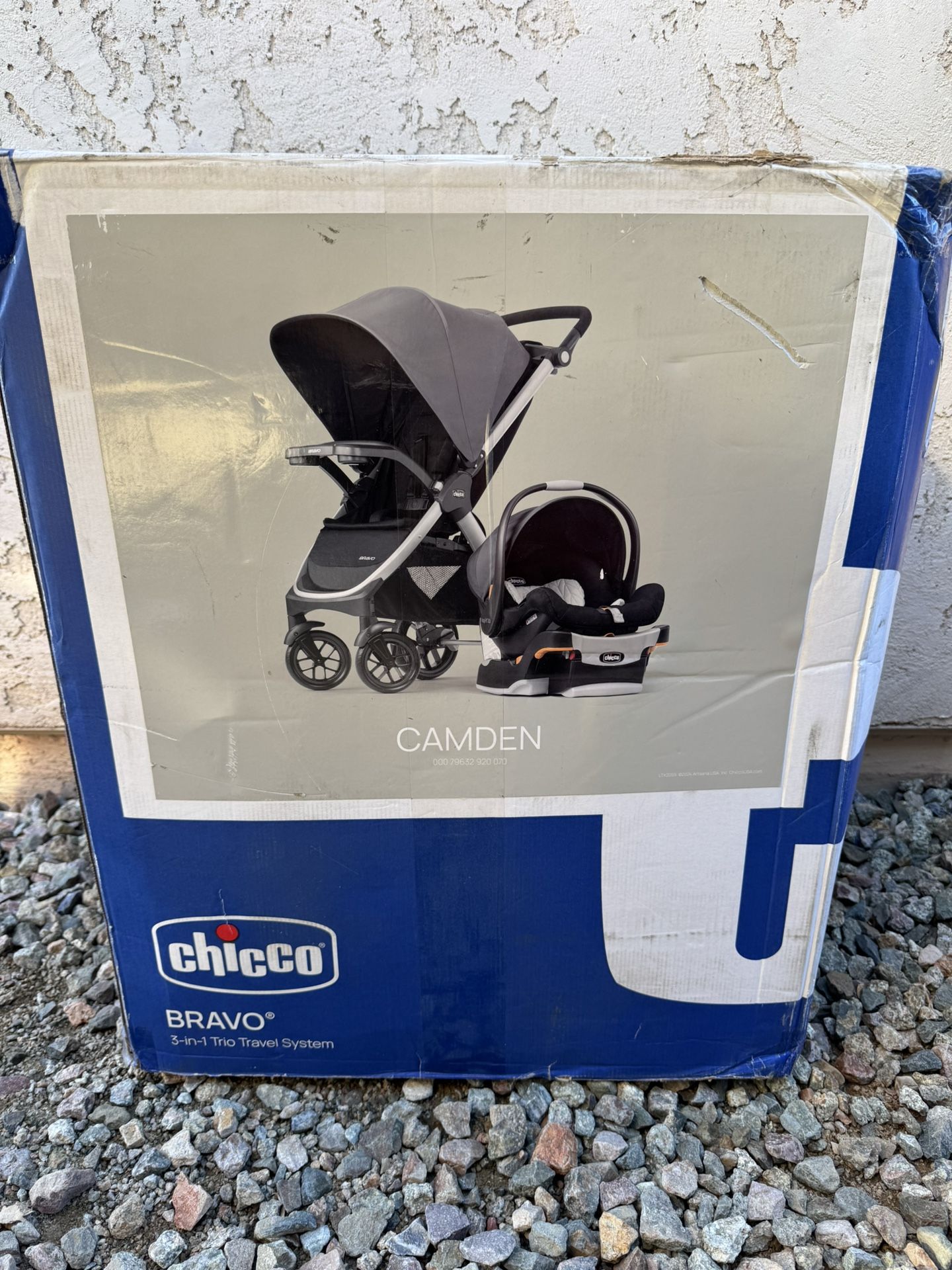 New! Chicco Bravo Trio