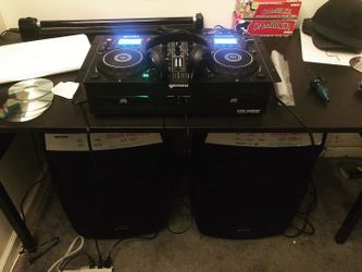 Gemini-4000BT Dj Setup
