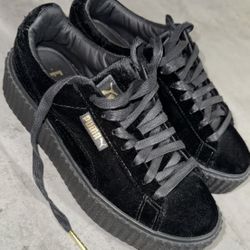 Fenty Puma by Rihanna Women’s Sneakers Black Gold Size 7