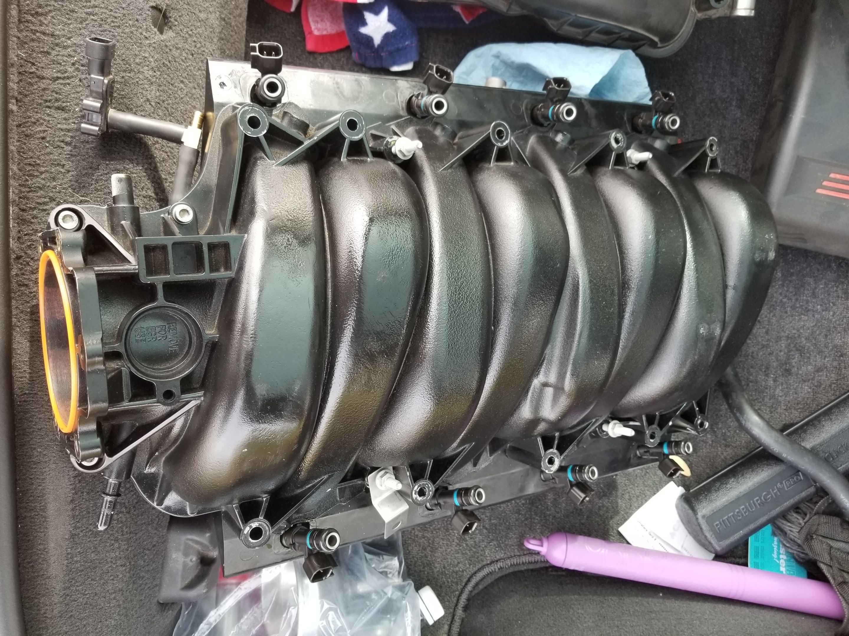 Corvette vette C6 F.A.S.T. 102 / fast 102 LS3 intake manifold ported