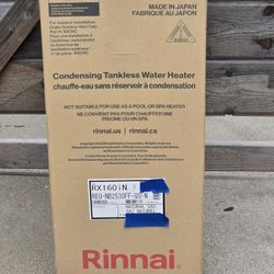 New, Tankless Water Heaters