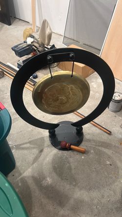 Moving Sale Japanese bronze gong