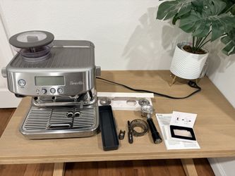 Breville Barista Pro Espresso Machine BES878 — Barely 2 Years Old, Like New, Complete Set