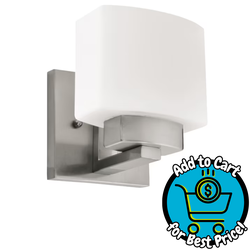 Dove Creek 1-Light Satin Nickel Wall Sconce *Set of 2*