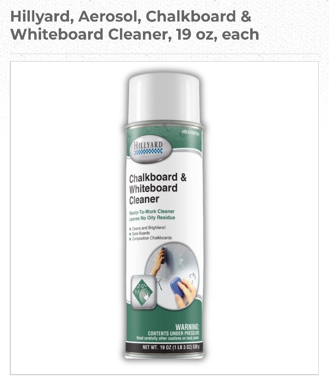 Case Of Whiteboard Cleaner