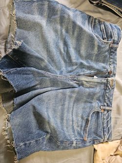 Jean shorts size 18