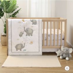 Brand New Peanutshell Crib Set