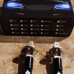 H1 Headlight LED Bulbs. Brand New $15