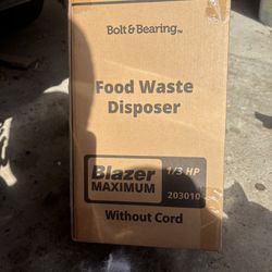 Brand new garbage disposal