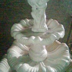 Outdoor Waterfall Pump Included 3 Tier