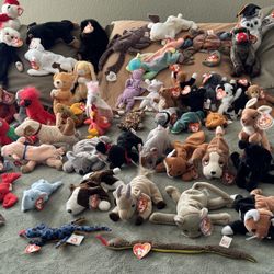 80+ Beanie Babies $275.00