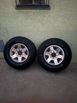 285/70R17 BFG A/T Tires + 8-Lug Wheels | Ram 2500 | $500 OBO