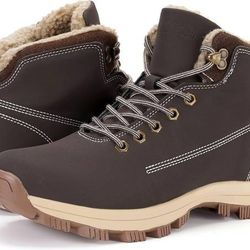 NEW SZ 8, 9.5, 10, 13 Men Waterproof Winter Snow Boots Warm Cold-Weather Boot