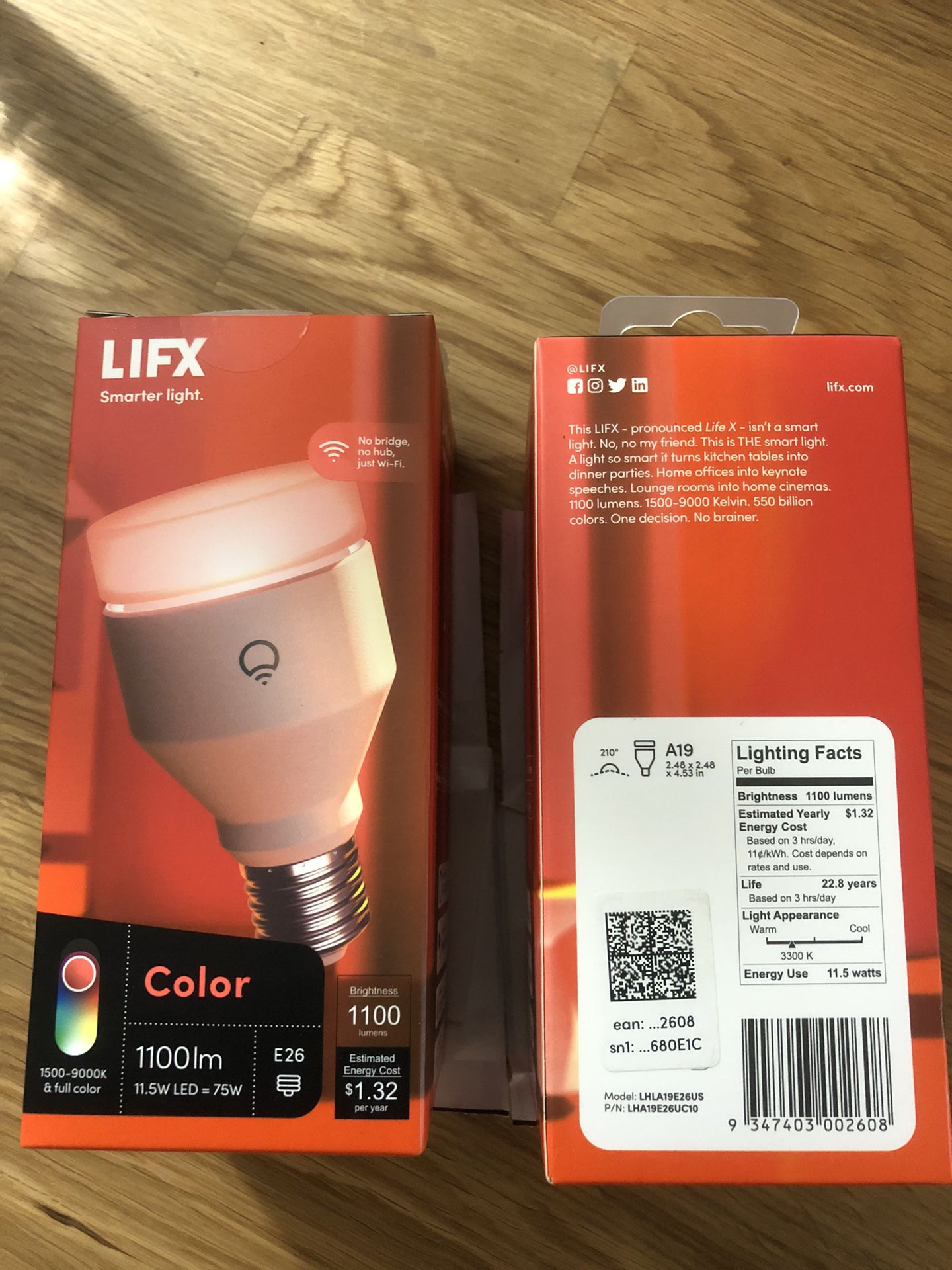1100 Lumen RGBW A19 Smart LED Bulbs for Sale in Glendale, AZ - OfferUp