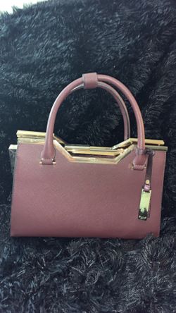 Dune London Structured Frame Satchel Handbag – Burgundy / Oxblood