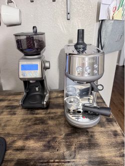 breville espresso machine and grinder