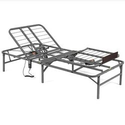 PragmaBed Pragmatic Adjustable Bed Frame Twin XL Gray