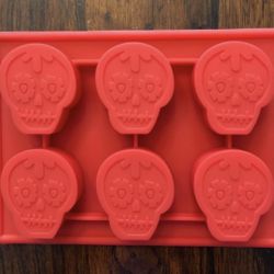 Sugar Skull dia de Los muertos Candy Chocolate Silicone mold