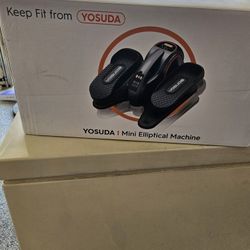 Like new Yosuda mini elliptical machine w/remote, ProForm 520 E Adjustable Inline Elliptical