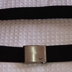 Nike Black Adjustable Belt Men's Size Small $5