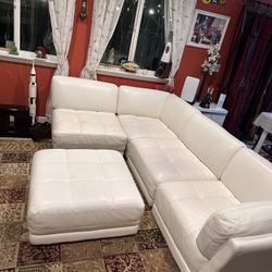 Italian Leather Couch