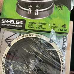 Car Audio-a Pair Of Skyhighcaraudio El64 6.5 Loud Speakers!