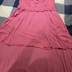 Pink Dress (size 2x) 