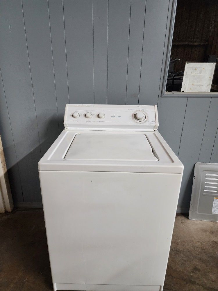 WHIRLPOOL WASHER GOOD CONDITION LARGE CAPACITY HEAVY DUTY DELIVERY AVAILABLE