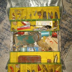 Old Fishing Tackle Box