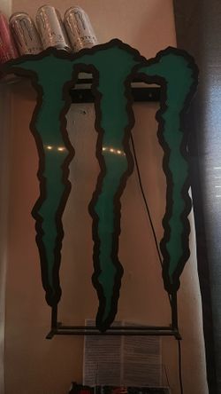 Monster Energy Large 25”x18” LED