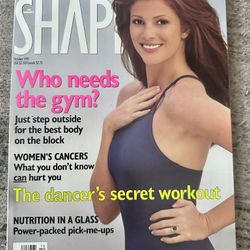 Angie Everhart - Shape Magazine [United States] (October 1993)