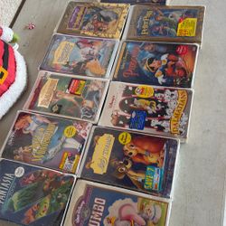 VHS DISNEY(Going For 10 And Over For Each One)
