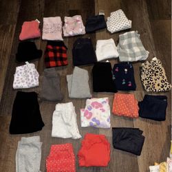 Baby Girl Pants Lot