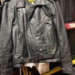 Leather Riding Jacket 