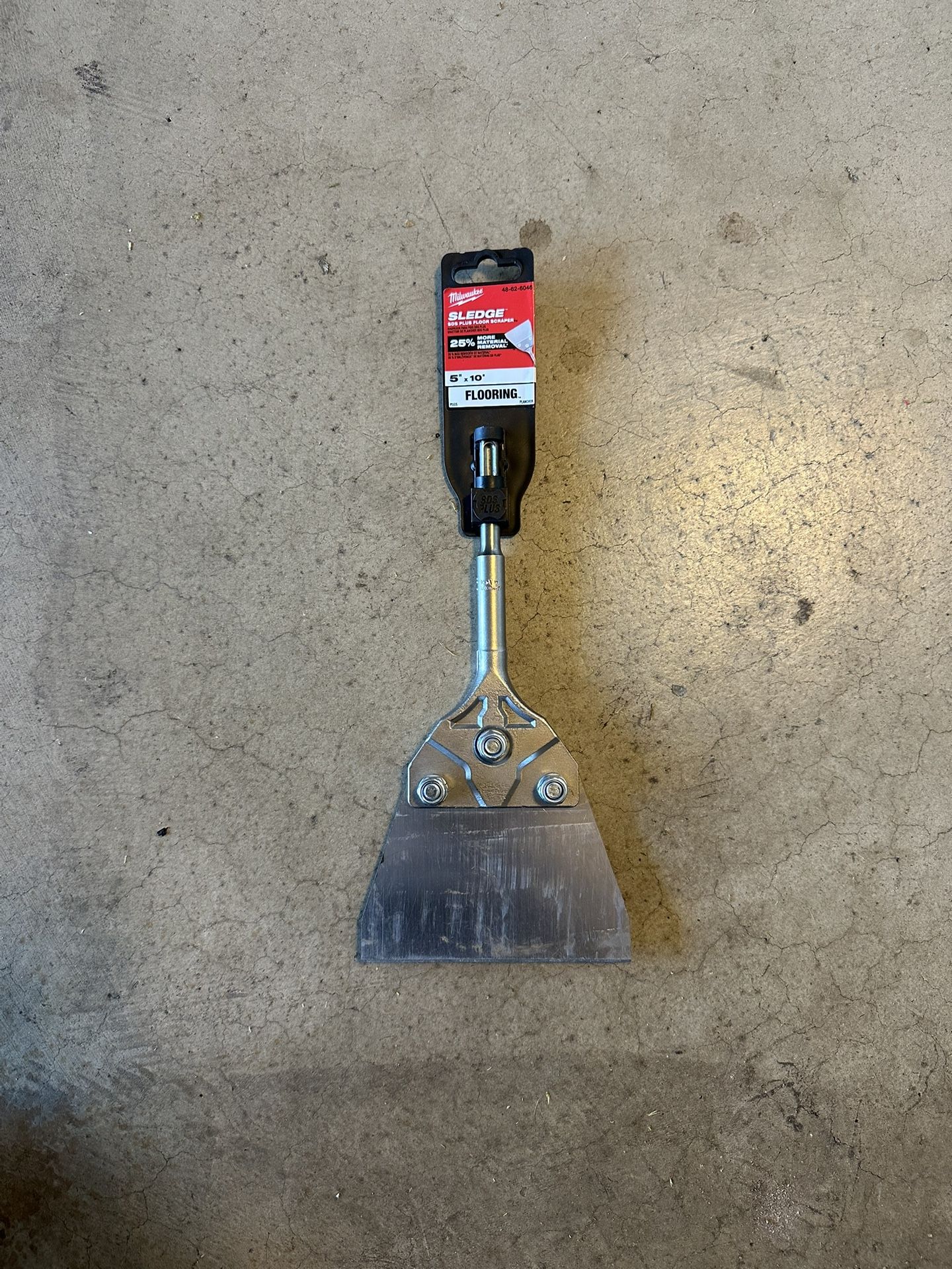 Milwaukee 5 in. x 10 in. SLEDGE SDS-PLUS Floor Scraper