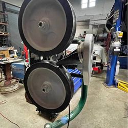 Atec pitching machine, baseball