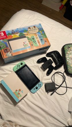 Nintendo Switch Animal Crossing Special Edition Bundle