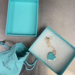 Tiffany & Co Pendant and Necklace