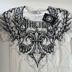 affliction shirt medium