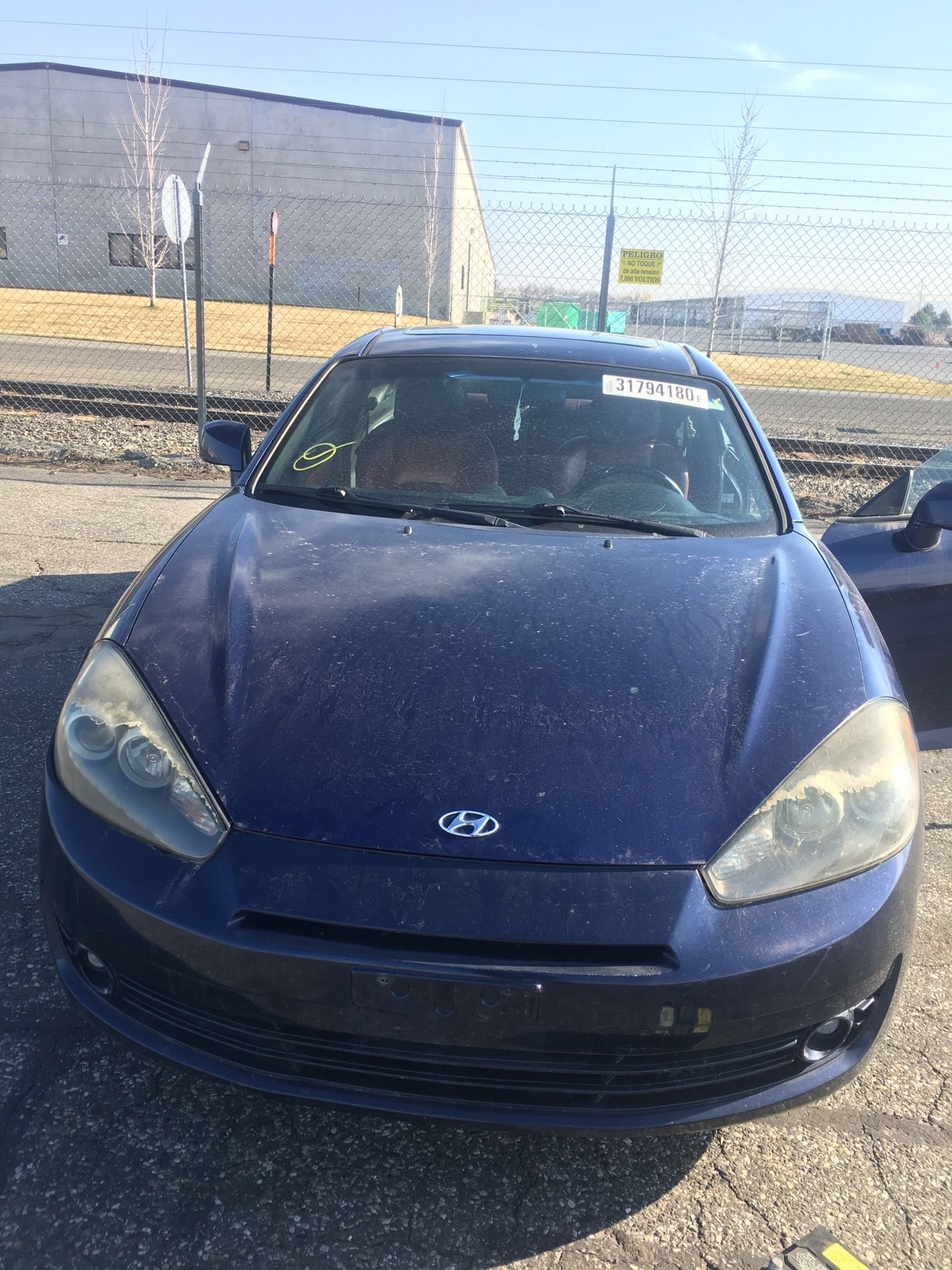 Hyundai tiburon 2007 parts parts or repair