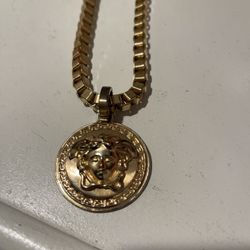 Versace pendant w/ chain