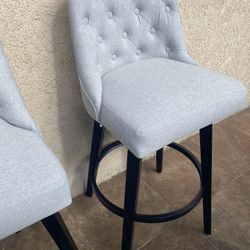 Gray Counter Stool