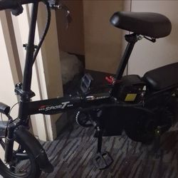 New foldable e-bike
