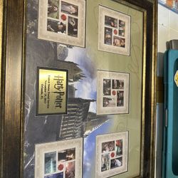 Harry Potter USPS Stamps Display