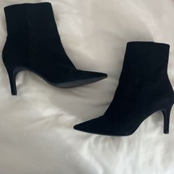 H&M Black High Heel Boots 