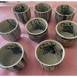 Japan's Sake Cup 8 pcs set