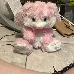 Pink Bunny Stuffed Animal