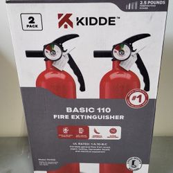 Kidde Fire Extinguisher FA110G  Basic 110 New 2-Pack