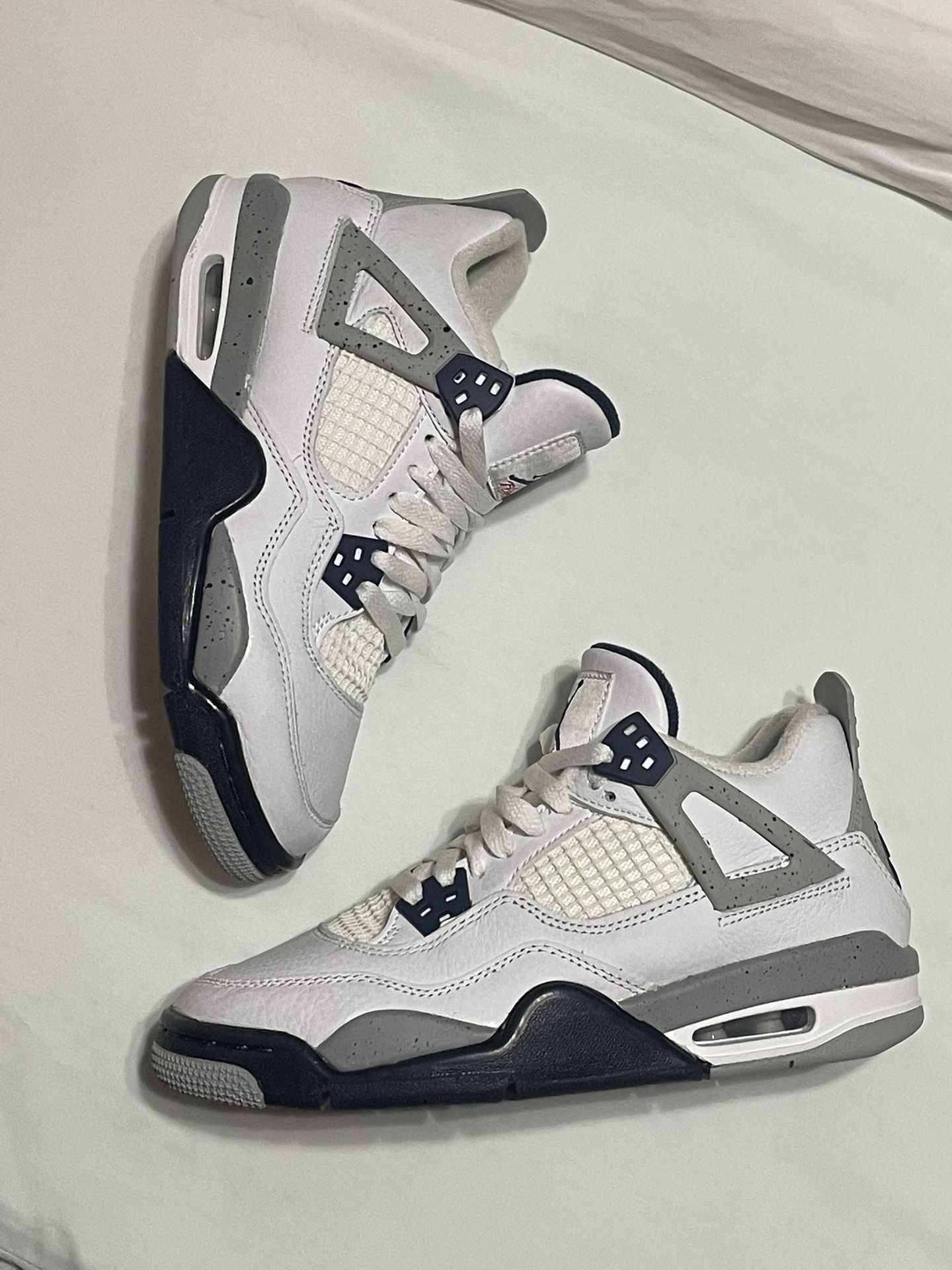 Jordan 4 Retro White Cement [Size 5]